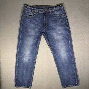 505™ Levi's Regular Fit Men's Jeans 36x32 - Yarabi Dark Wash